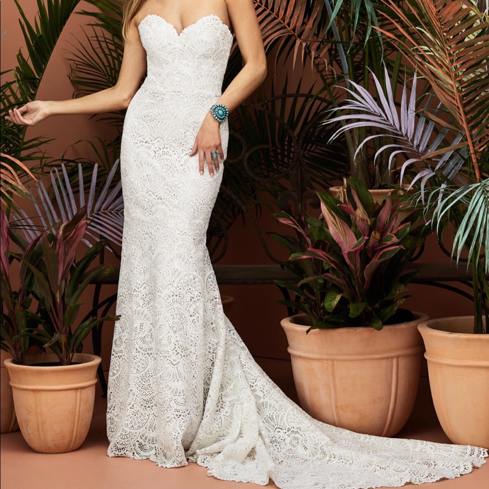 Wtoo by Watters Wedding Dress Bridal Gown size 4